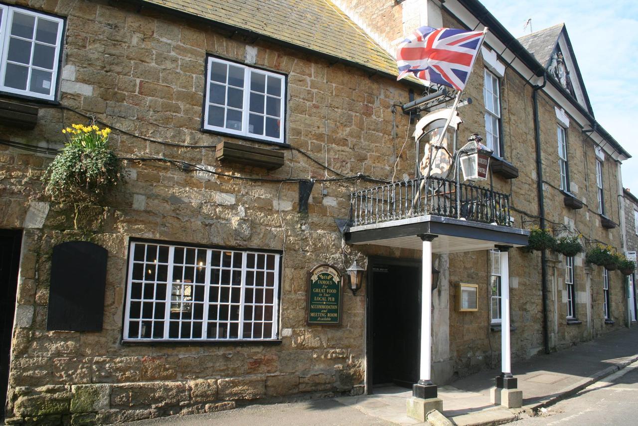 The Ilchester Arms Hotel Abbotsbury Exterior foto